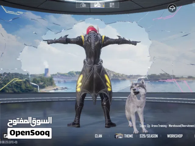 حساب ببجي موبايل نسخه عالميه اموره طيبه ومدفوع عليه
