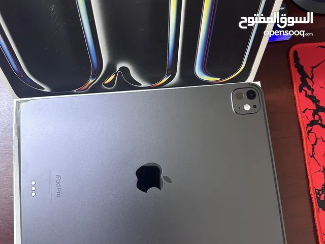 ايباد M4 PRO مستعمل شي بسيط كمبيوتر كيمنك مع كامل اغراضو ستعمل 3اشهر