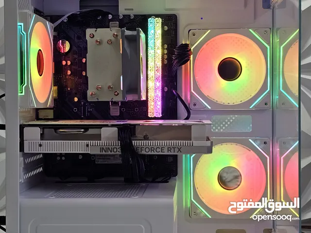 كيس للبيع مواصفات : I5_12400F H610 asrok hdv Rtx 4060 8g inno3d 2fan Ram 16g rgb 3200 M.2 nv