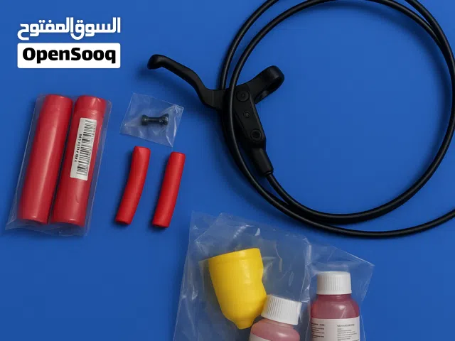 فرامل قرص هيدروليكية TANKE TB500 MTB بثنائي المكبس خفيفة الوزن XC Trail، وسادات معدنية أصلية، مقبض ق