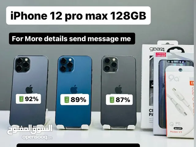 iPhone 12 Pro Max -128 GB - Fine condition- Best working phones