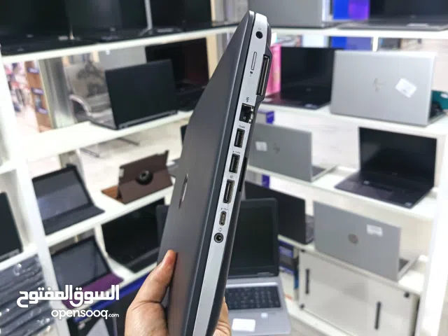 Hp Propook 650 g2 core i5 7 generation Ram 16 ddr4  Hard ssd mt Ultra slim جيل سابع حالة الزيرو الت
