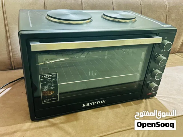 New Krypton 60L Multifunction Electric Oven with 2 Hot Plates – Rotisserie + Convection