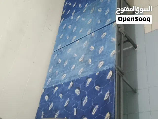 Single Metal Bed with Mattress