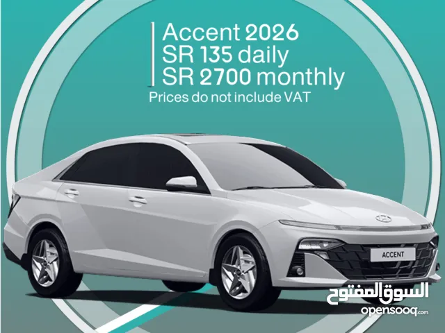 2026 Hyundai Accent Standard