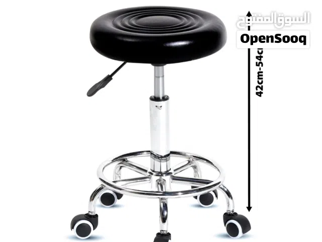 A CIRCLE D01 BARSTOOL CHAIR BLACK MD