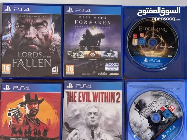 دسكات بلايستيشن فور 4 للبيع (أقرا الوصف) PS4