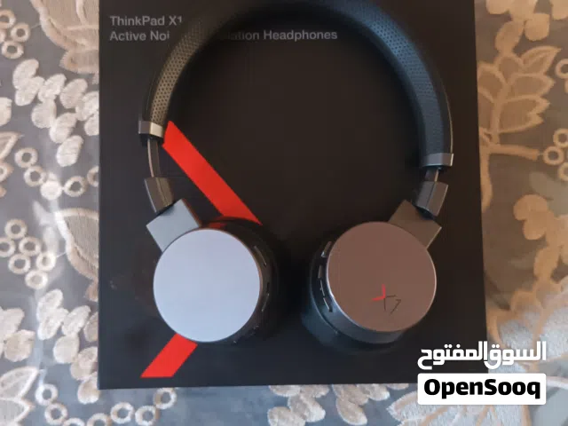 حالة الجديد سماعة LENOVO بلوتوث X1 مع العلبة والشنطة الأصلية