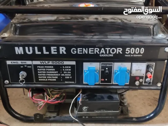 مولد كهربائي 5.5 KW صناعة المانية جديد غير مستعمل نهائيا