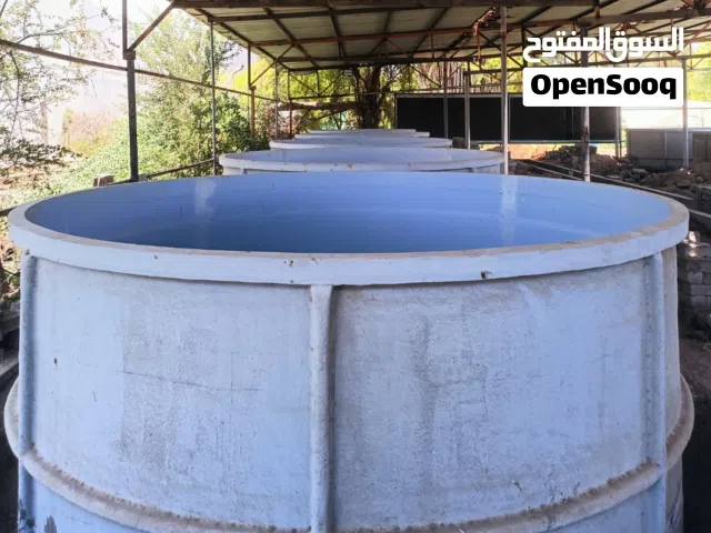 FOR SALE: FRP Fish Farming Tanks for Aquaculture / RAS System Quantity: 10pcs 10,000