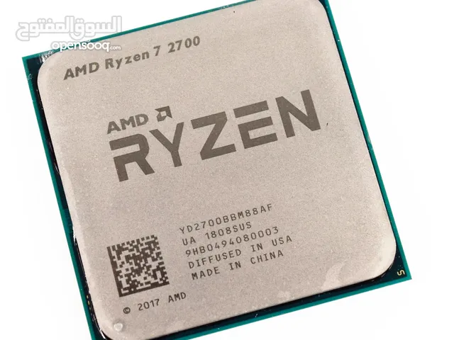 معالج كمبيوتر AMD CPU RYZEN 7 2700