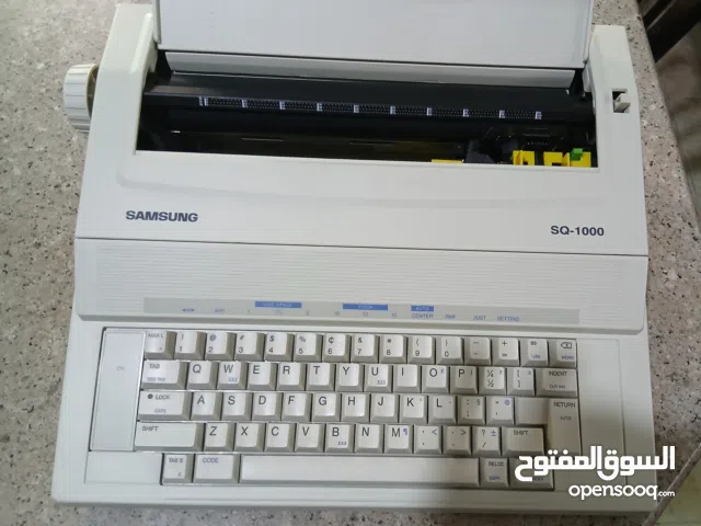 الة كاتبه الكترونيه نوع سامسونج SQ1000  طباعه انجليزي جديدة