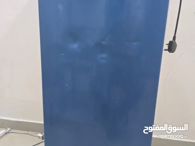 fridge rarely used blue colour medium size works well