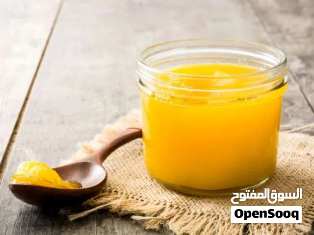 سمن البقر الاصلي: طبيعي 100%، بدون إضافات أو مواد حافظة. غني بالطعم، مثالي للطبخ والخبز.