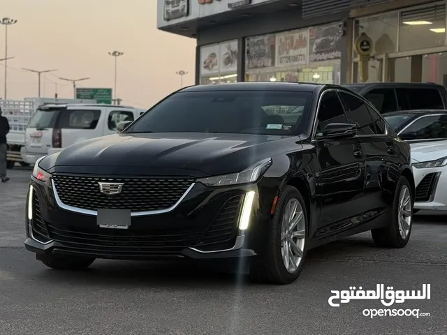 كديلاك لاكجري CT5 2023 4 سلندر 2000 تيربو فول موصفات ماشيه 16 الف ميل فقط حادث جاملغ خلفي فقط