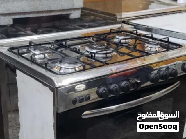 فرن قليم قاز  ايطالي  مقاس  90×60 5 عيون تيفال بخاخ حديث شوايه ولمبه  اشعال ذاتي