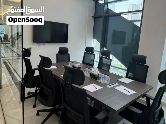 مكاتب للإيجار بالعاصمه برج سلوي ميزانين مساحات مختلفه مفروشه وبها خدمات كامله