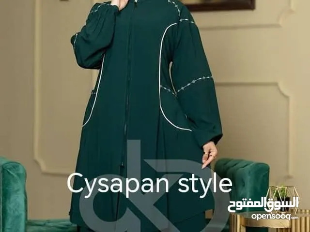 قطعتين بي سستة الخامه رويال كريب الاصلي المقاس فري سايز