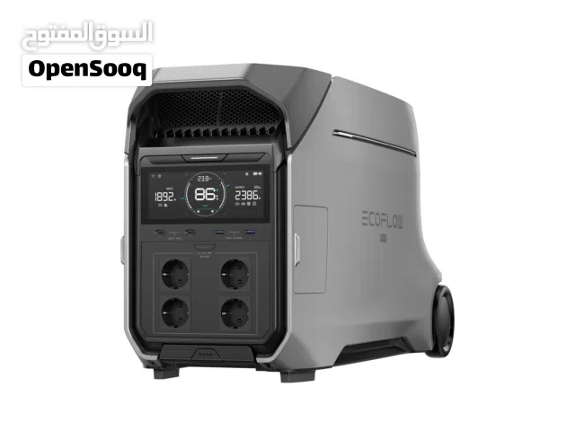 EcoFlow DELTA Pro 3  أقوى باور ستيشن يشغل بيت كامل