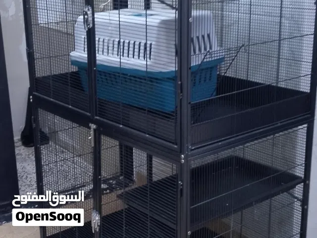 قفص الطيور والحيوانات الأليفة بحاله ممتازه