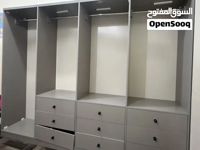 درج مودرن لون رمادي 9 ادراج و4 مساحات تعليق