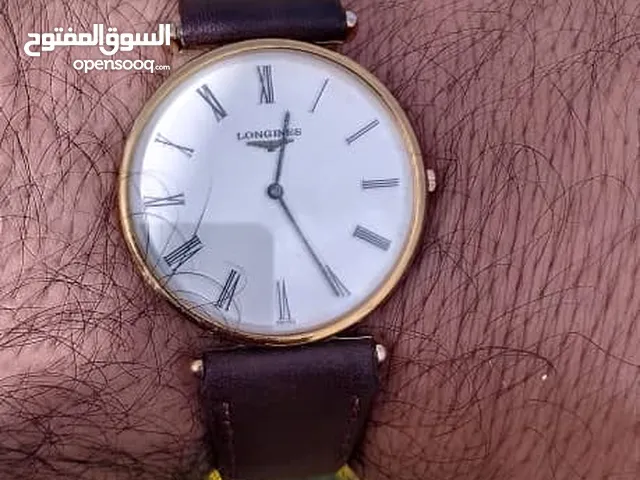ساعة يد ماركة لونجين سويسرية أصلية بالباكو