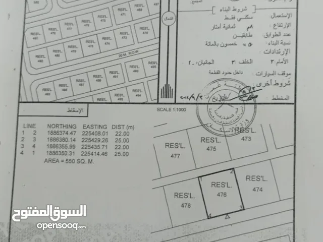 Residential Land for Sale in Dhofar Taqah