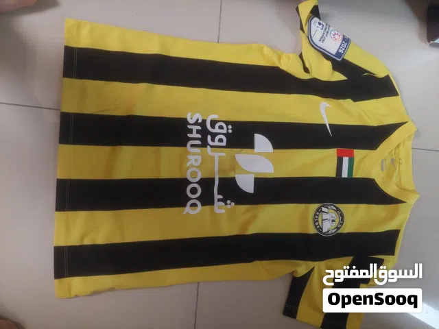 Ittihad Kalba Club jersey for the 2025/2026 season, featuring player (Leandro Spadacio), ADNOC Pro L