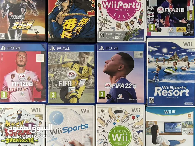 للبيع سيديات ps2 و ps3 وps4
