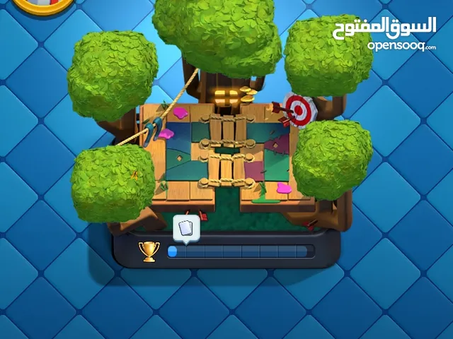 حساب كلاش رويال للبيع كؤوس 5200 مستوى 30