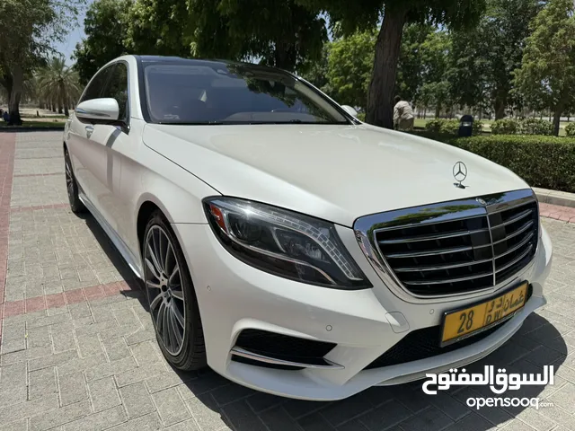 S550 AMG بدون الرقم كلين تايتل