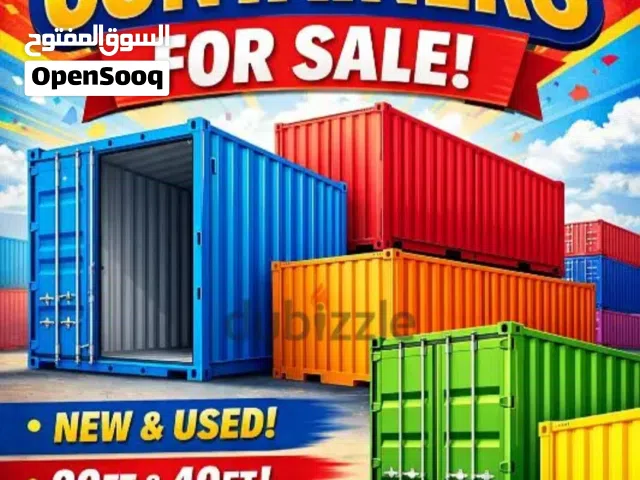 Used containers for sale in Muscat and Sohar