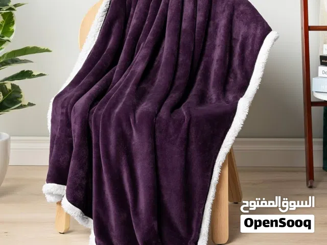 *بطانية شيربا فليس قابلة للعكس