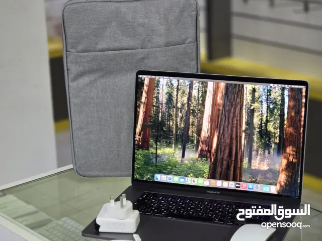 Macbook Pro 2019 16 Inch/i9/16GB RAM/1TB SSD ماكبوك برو 2019 نظيف جدا + ماوس + شاحن + وشنطة