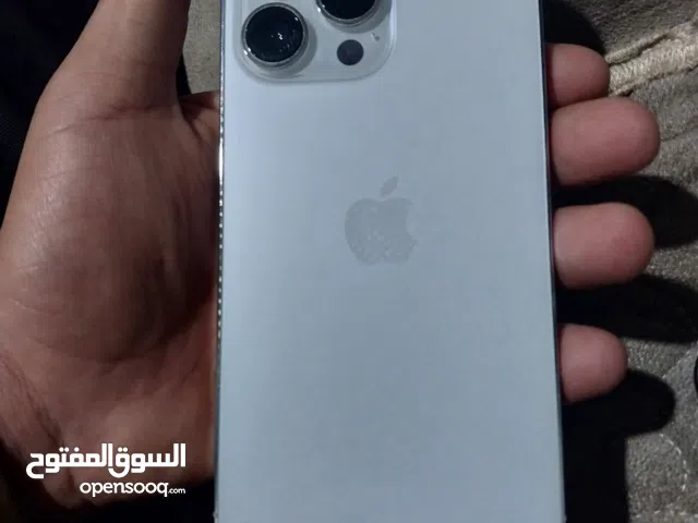 ايفون 14 برو ماكس ابيض نظيف مستخدم بطارية 85 بدون ملحقات