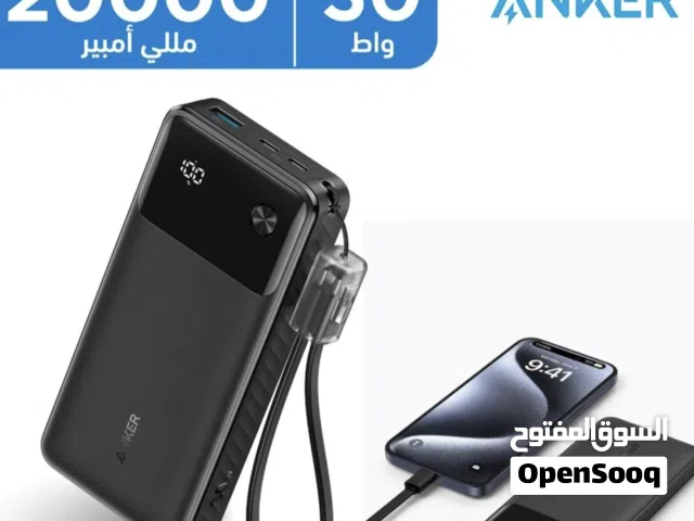 BRAND NEW ANKER POWER BANK 20000mAH  30W very fast charging باور بانك