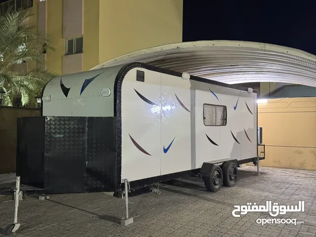 كرفان محلي 6 متر مستعمل مع مكيف طن ونص مع الضمان وسخان ماء حار وارضية باركيه عازل للحرارة والماء