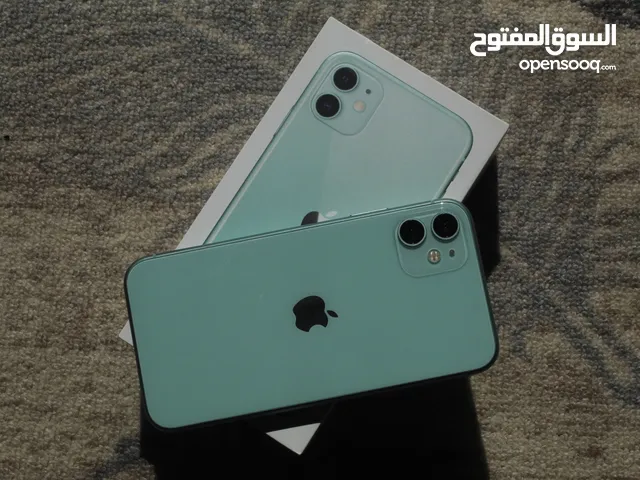iPhone 11 64 GB بحال الوكاله مع الكرتونه (التفاصيل بل صور و الوصف)