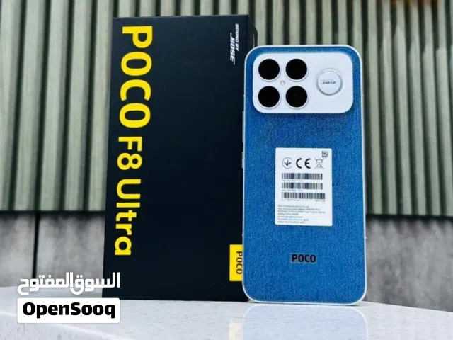 Poco F8 ultra 16/512 GB  بوكو اف 8 الترا 16 رام 512 جيجا جديد