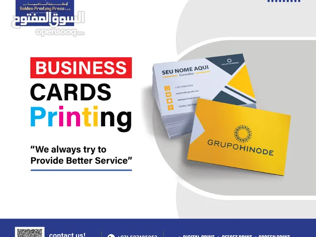 Businesscard Printing, Brochure Printing, Letterhead Printing, Digital Printing, Large format Print