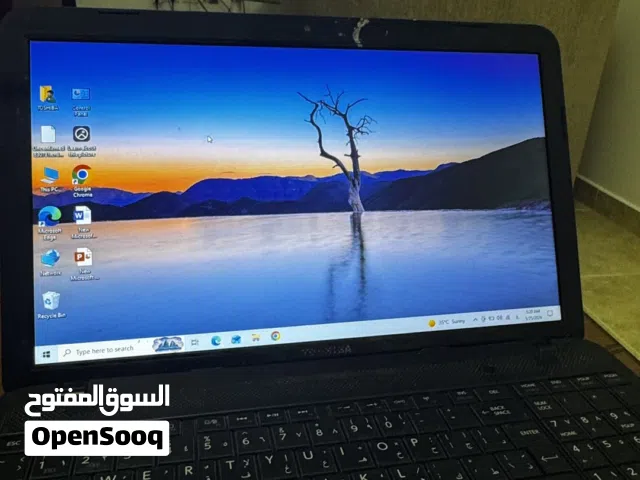 لابتوب توشيبا سريع وممتاز تك تخفيض السعر اقرا الوصف