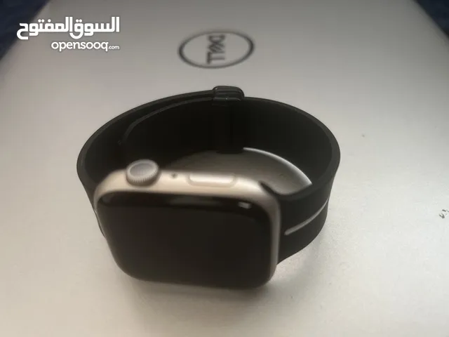 apple watch 8 series  ساعة ابل الاصدار 8  45 mm  كفاله لشهر 9 / 2025