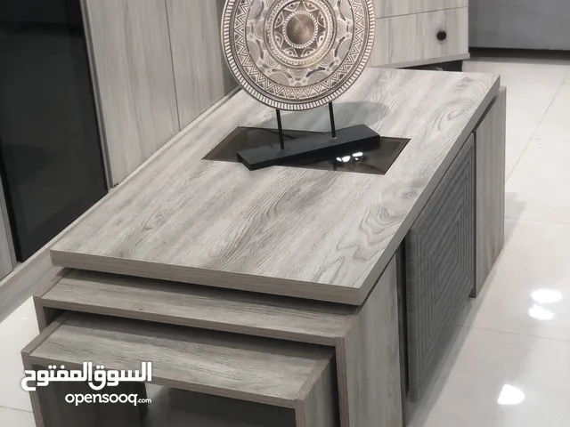 طقم طربيزات قعدة محلي صالون خشب لاتيه وبأقل الأسعار