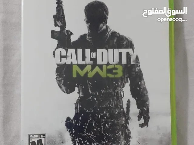 Call of duty Modern Warfare 3, Modern Warfare 2 and World at War.