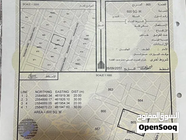 للبيع أرض سكنيه (العارض) من المالك مباشرة