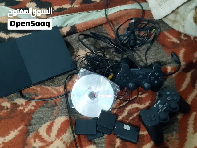 بلاي ستيشن 2 مستعمل كل شيء فيه ومهكر ما عاد الفلاش