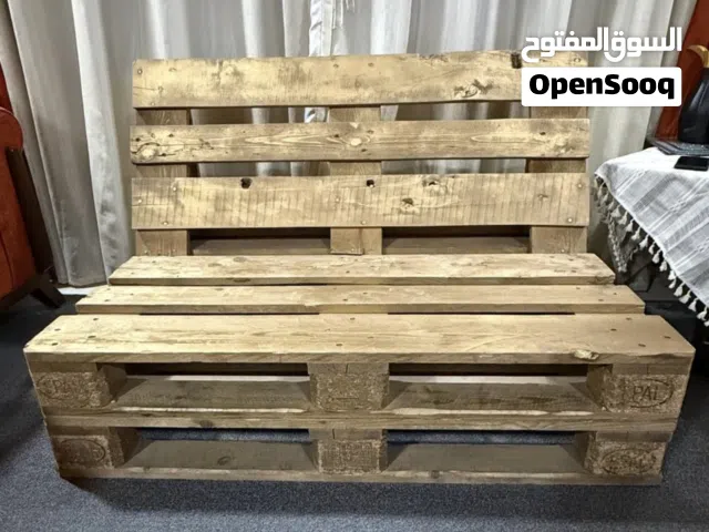 مقعد خارجي او حديقة سكايبة خشب ثقيل قوي