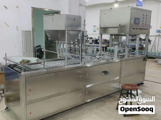 ماكنة تعبئة كاسات مياه