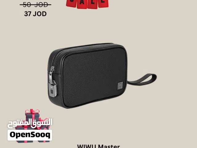 WiWU Master Genuine Leather Fingerprint Lock Pouch   -NEW -MEGAByte