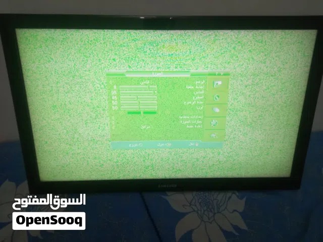 شاشه  سامسونج  40 بوصه  صورتها  غلط